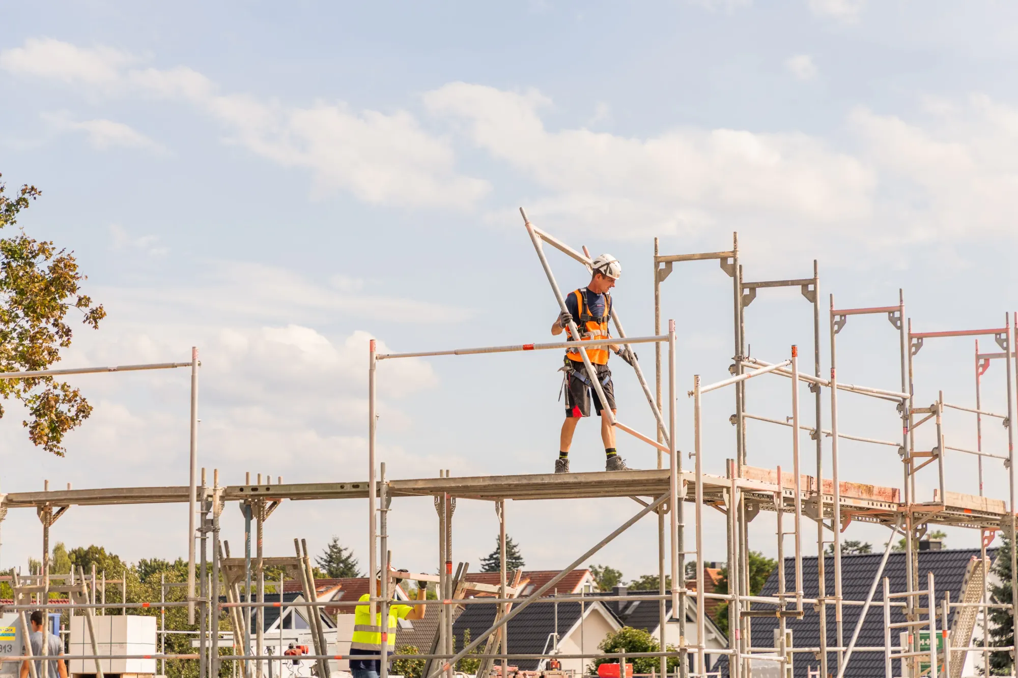 Andamios: normativa, montaje y seguridad en obra