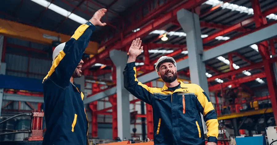 técnico con EPIs